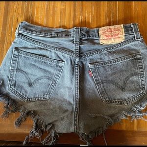Grey Levi’s Shorts - Vintage